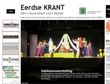 Tablet Screenshot of eerdsekrant.nl